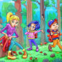 Optical Illusion: Spot the hidden umbrella in the forest in 7 sec