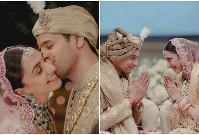 Sidharth Malhotra was waiting for Kiara Advani in the aisle