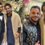 Asim Azhar attends the reception of Shadab Khan