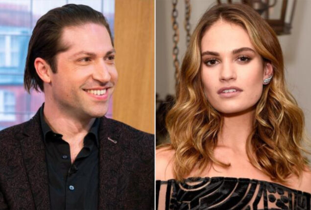 Lily James SPLITS from rock star boyfriend Michael Shuman