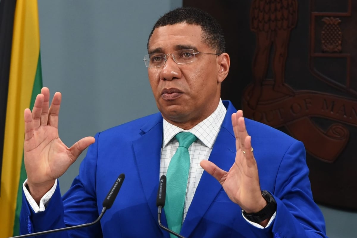 Prime Minister Andrew Holness anti-corruption