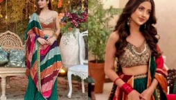 Sajal Aly and Ayesha Omar sizzles in lehenga