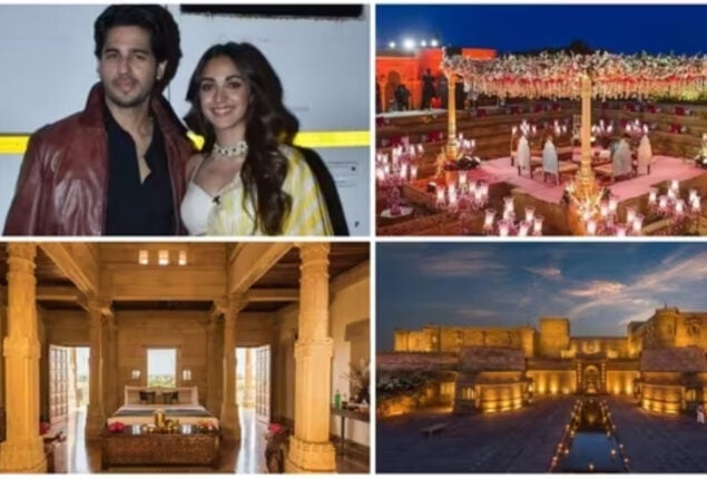 Inside Sidharth Malhotra, Kiara Advani’s wedding location