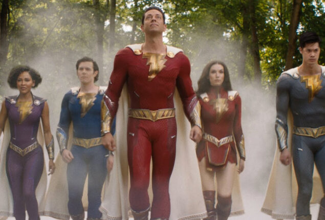 Shazam! Fury of the Gods gets new electrified ScreenX poster