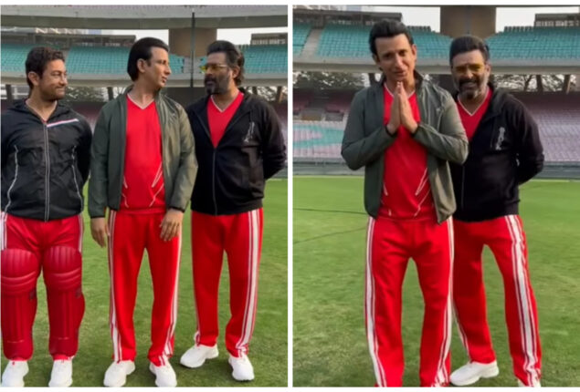 Aamir Khan, R Madhavan & Sharman Joshi reunited for a fun video
