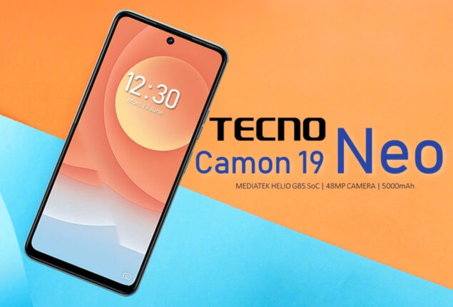 Tecno Camon 19 Neo price in Pakistan & Specs