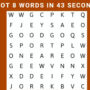 Word Search Puzzle: Find 8 Hidden Words In The Image