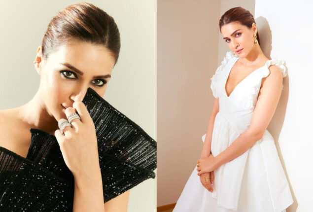 Kriti Sanon Rocks The Floor In Black And White Outfits