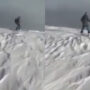 Viral: Skier climb mountain disappears with no sign 