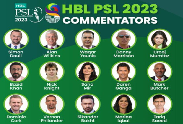 PCB confirmed refs as well as star-studded commentary panel