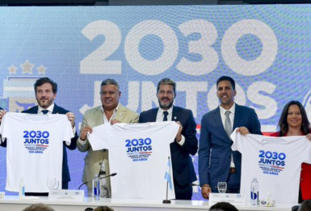 Argentina and three other countries launched joint bid WC 2030