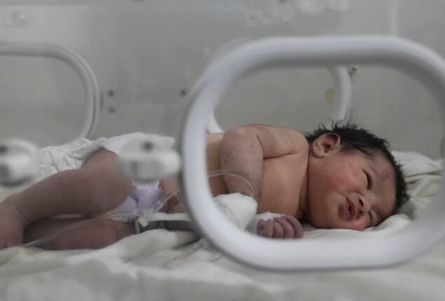 Earthquake in Turkey & Syria: Newborn baby pulled out from rubble