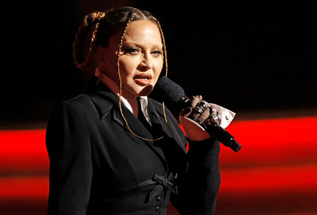 Madonna replies to criticism of Grammys’ new face