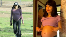 Constance Wu confirms her 2nd baby & flaunts her baby bump