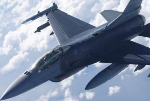 The United States shoots down a “high-altitude object” over Alaska