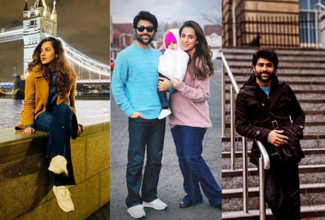 Maham Aamir & Faizan Sheikh share family pictures from Scotland