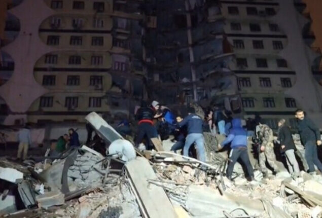 Deadly earthquake hits Turkey near Syrian border