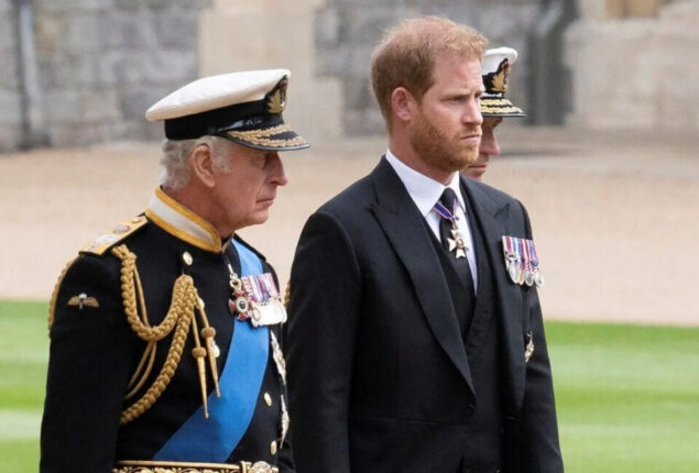 King Charles refuse to meet with Prince Harry