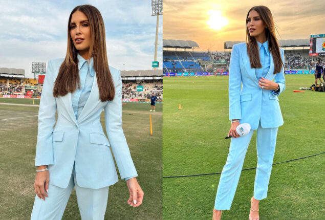 Erin Holland allures PSL fans with stylish outfit