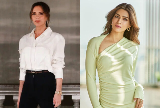 Victoria Beckham commends Kriti Sanon for wearing mint-green dress from her apparel collection