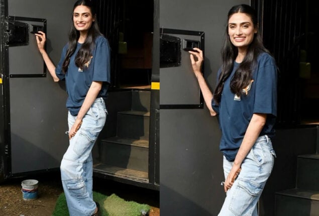 Photos: Athiya Shetty spotted on set week after wedding with KL Rahul