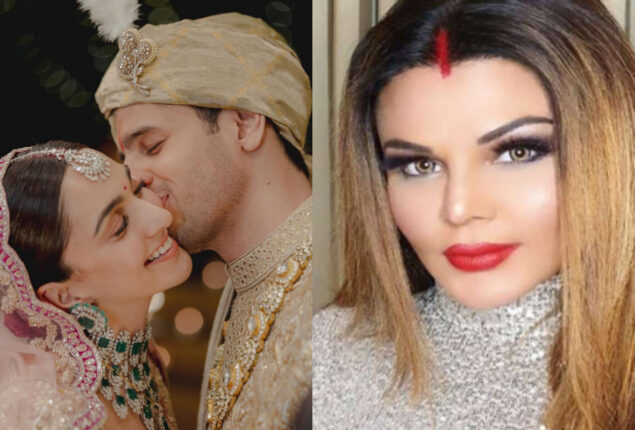 Rakhi Sawant shares her reaction to Kiara and Sidharth wedding