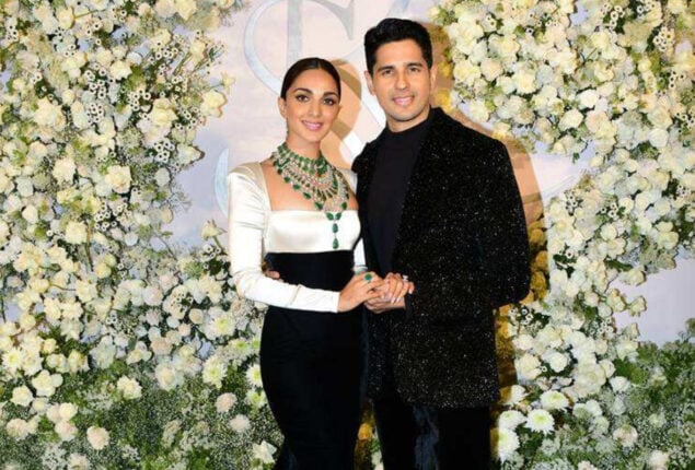 Sidharth Malhotra-Kiara Advani Reception Stars make dazzling Apperance