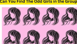 Brain Teaser: Find the Odd image of a Girl in the Group and Try Your Luck!