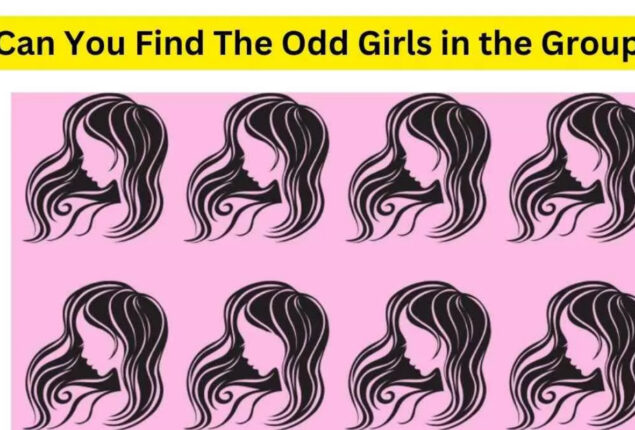 Brain Teaser: Find the Odd image of a Girl in the Group and Try Your Luck!