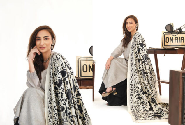 Anoushey Ashraf flaunts her desi style in stunning outfit