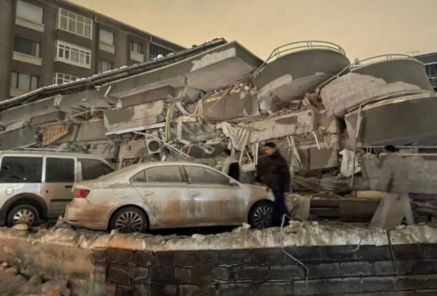 Death toll rises as powerful quake topples homes in Turkey, Syria