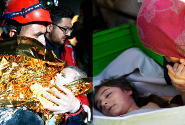 Death toll across Turkey and Syria crosses 17,500