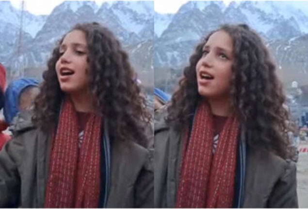 Girl from Gilgit-Baltistan singing in ‘Aankhon Ki Masti’ goes viral
