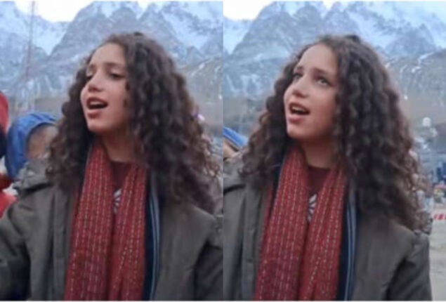 Girl from Gilgit-Baltistan singing in ‘Aankhon Ki Masti’ goes viral