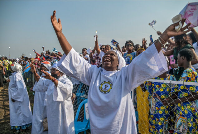 Million of people celebrates Kinshasa Mass in DR Congo