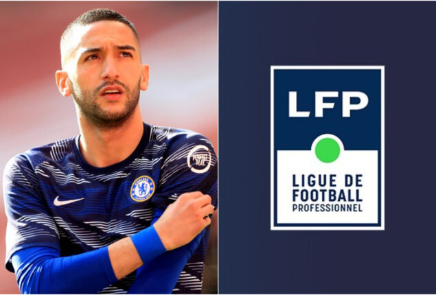 LFP rejected Ziyech's proposed loan move to Paris Saint-Germain