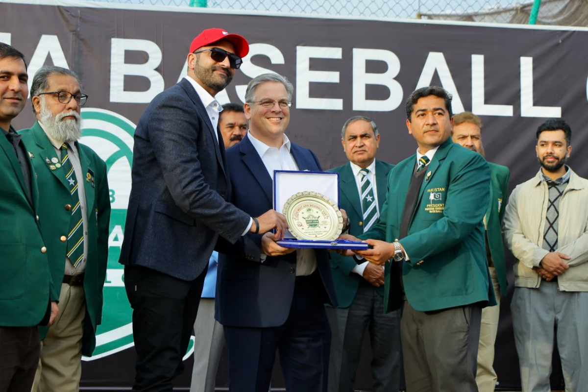 Pakistan defeated India 12-1 in a friendly baseball match