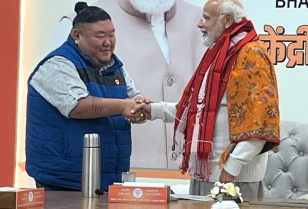 Nagaland Minister laugh with PM Modi guess why: See pictures