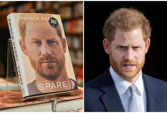 Parody of Prince Harry’s ‘Spare’ to release on 1st April