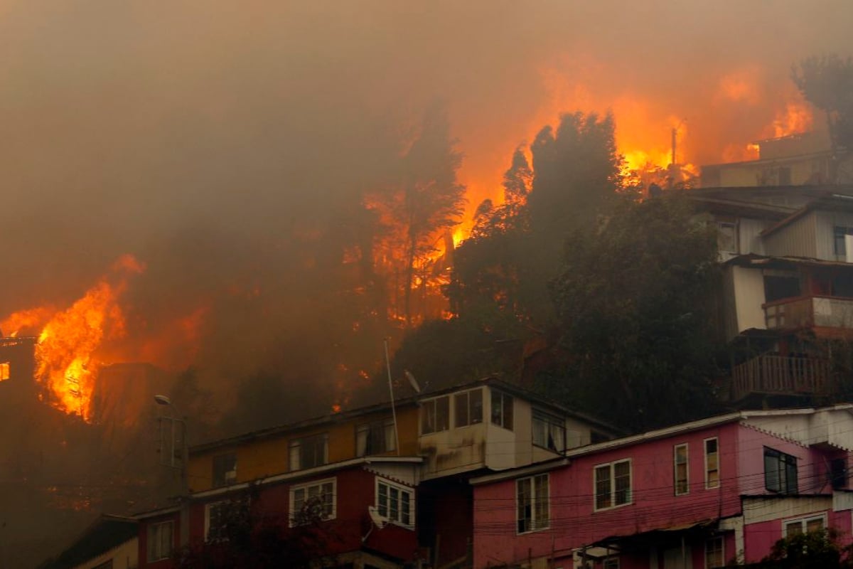 wildfires Chile