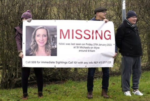 Nicola Bulley’ spouse claims that she’s vanished into thin air