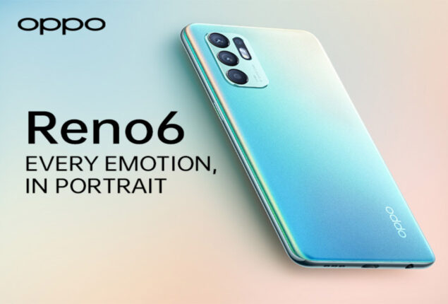 Oppo reno 6 Price in Pakistan & features