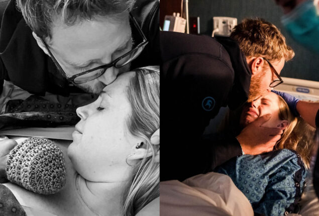Sarah Herron’s son passes away in his “dad’s arms”