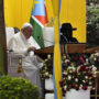 Pope in South Sudan urges clergy to speak out against injustice