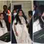 Isha Ambani and Anand Piramal arrive at the wedding of Kiara and Sidharth