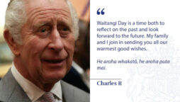 King Charles completes New Zealand’s Waitangi Day message