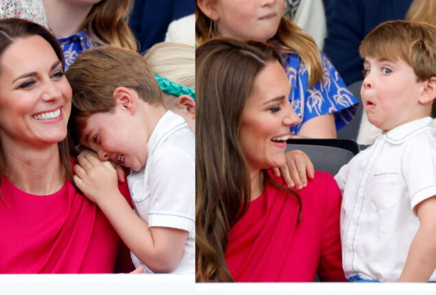 Kate Middleton Louis joke from not apply to George or Charlotte