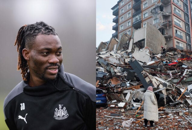 Christian Atsu rescued from the rubble of earthquake in Turkey