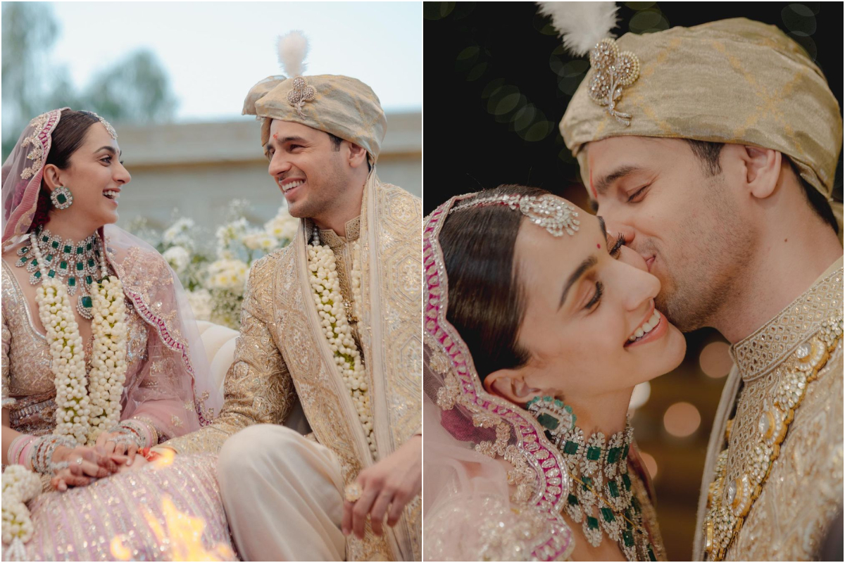 Sidharth Malhotra and Kiara Advani shares wedding photos