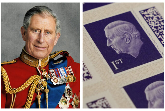 Royal Mail reveals first postage stamps featuring King Charles III